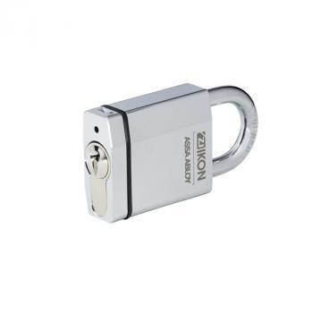 ASSA ABLOY IKON 45 Vorhängeschloss mit Stahlbügel und Sicherungskarte